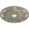 Ekena Millwork Loera Medallion (Canopies up to 6 1/4"), 26 5/8"OD x 4 1/2"ID x 1 3/8"P, Castle Stone Crackle CM26LOCSC - alternate 2